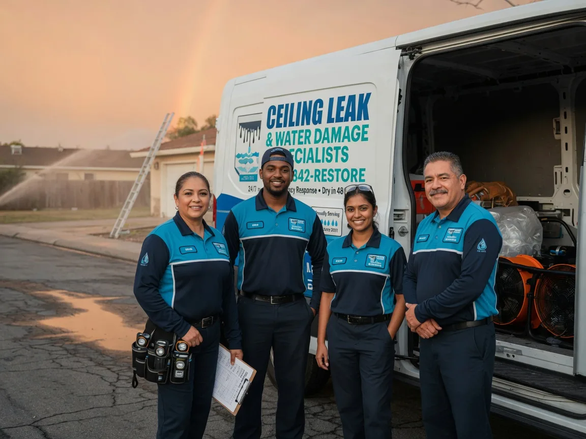 Ceiling Leak Cleanup company in Millersburg, IA