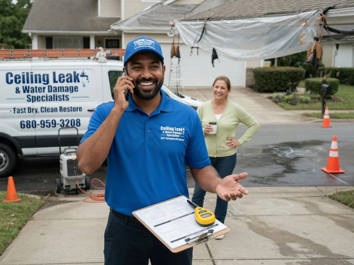 Ceiling Leak Cleanup Millersburg, IA FAQs